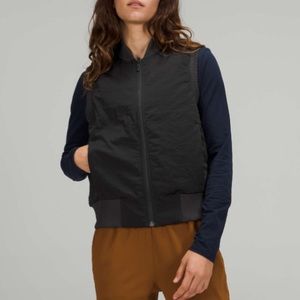 Lululemon Non-Stop Bomber Vest